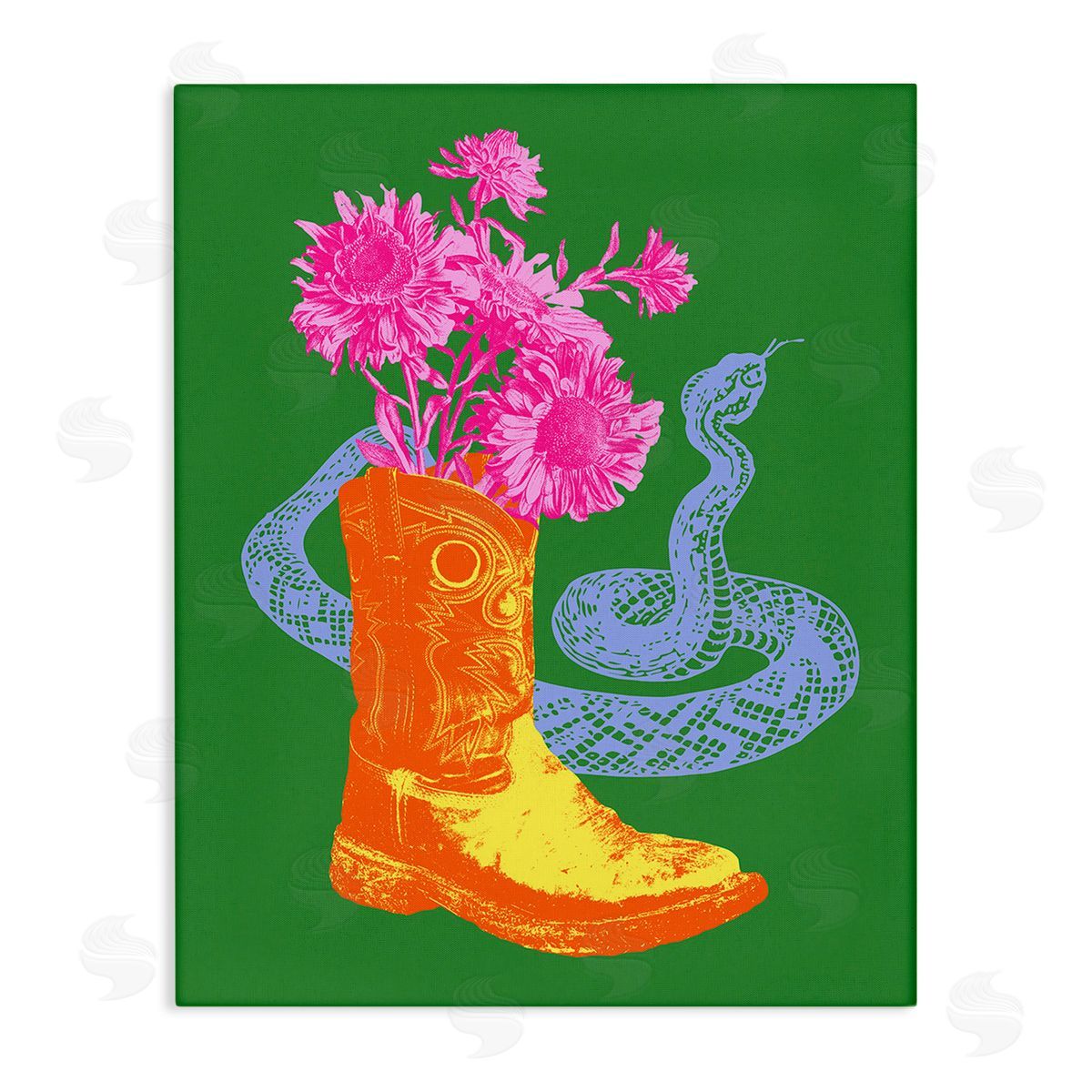 Victoria Barnes Modern Snake & Boot