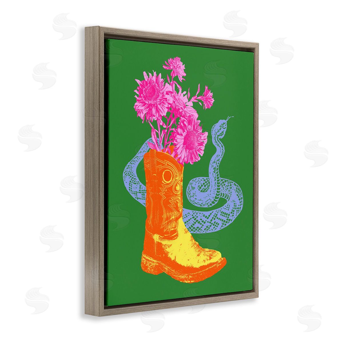 Victoria Barnes Modern Snake & Boot