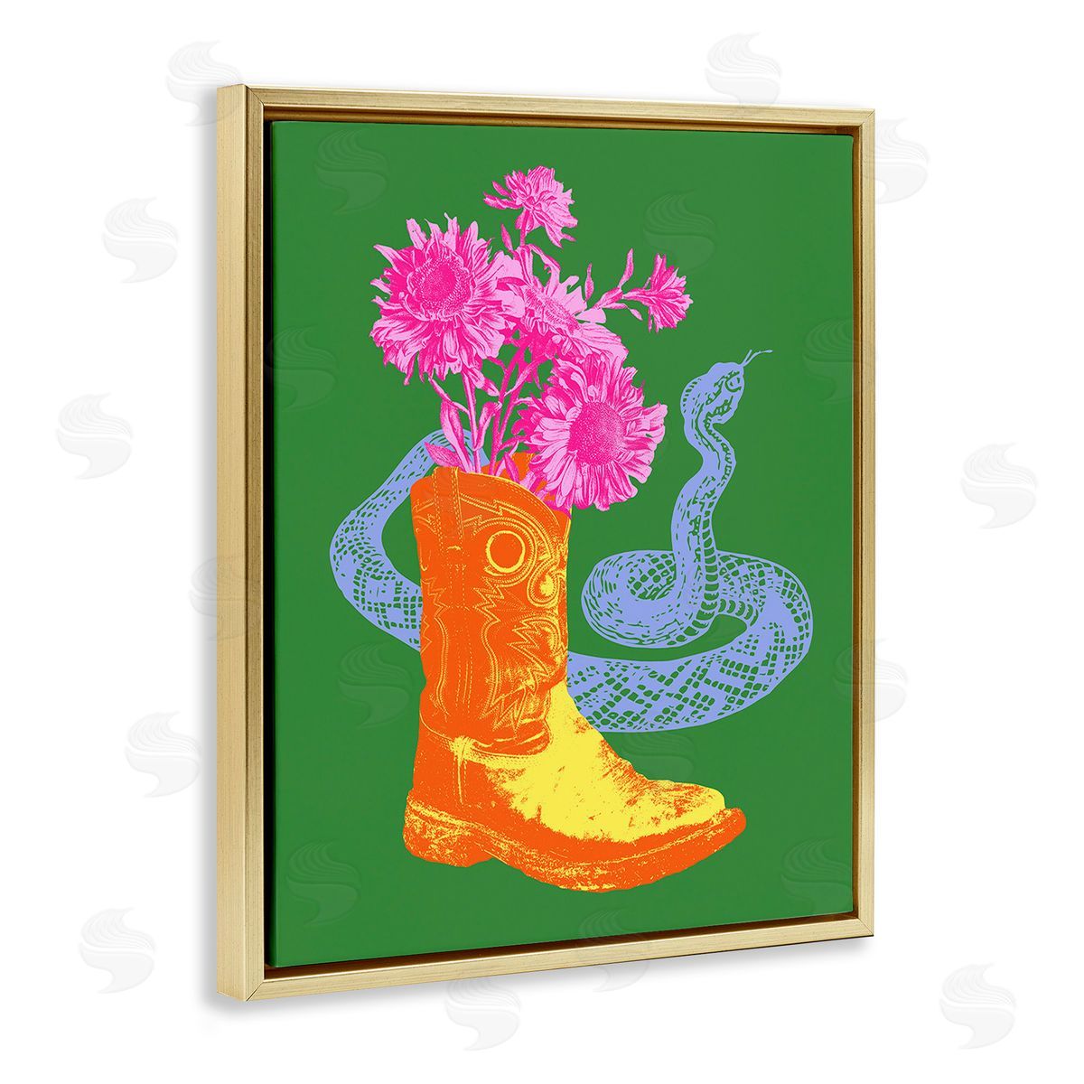Victoria Barnes Modern Snake & Boot