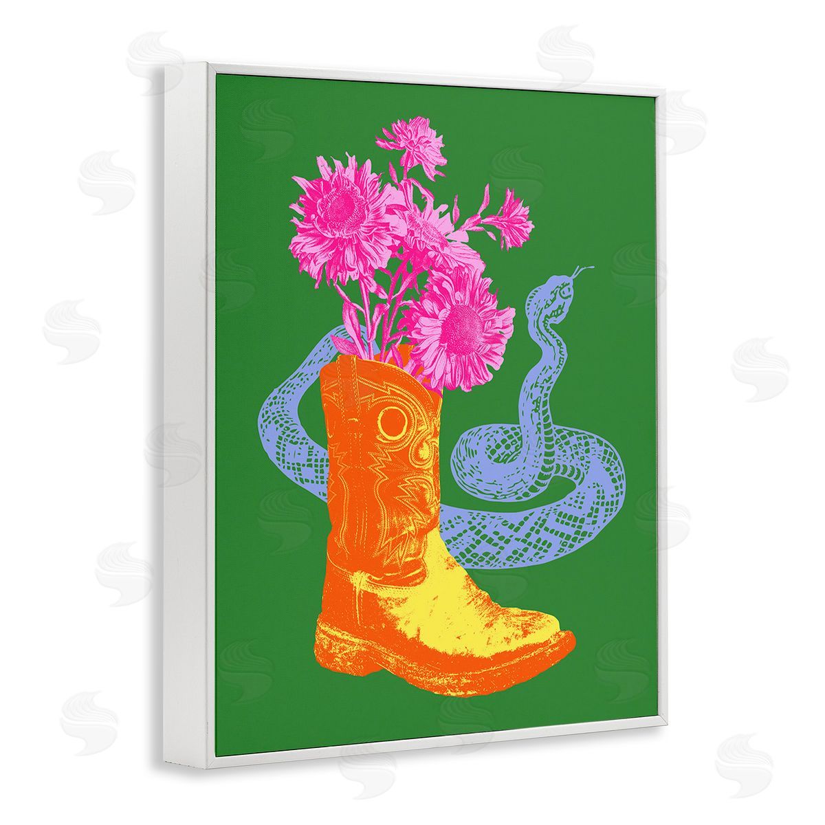 Victoria Barnes Modern Snake & Boot