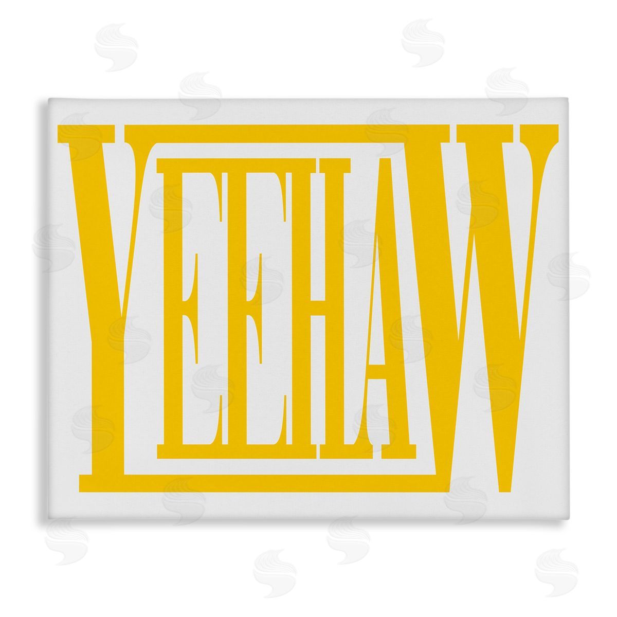 Grace Popp Yeehaw Yellow Typography