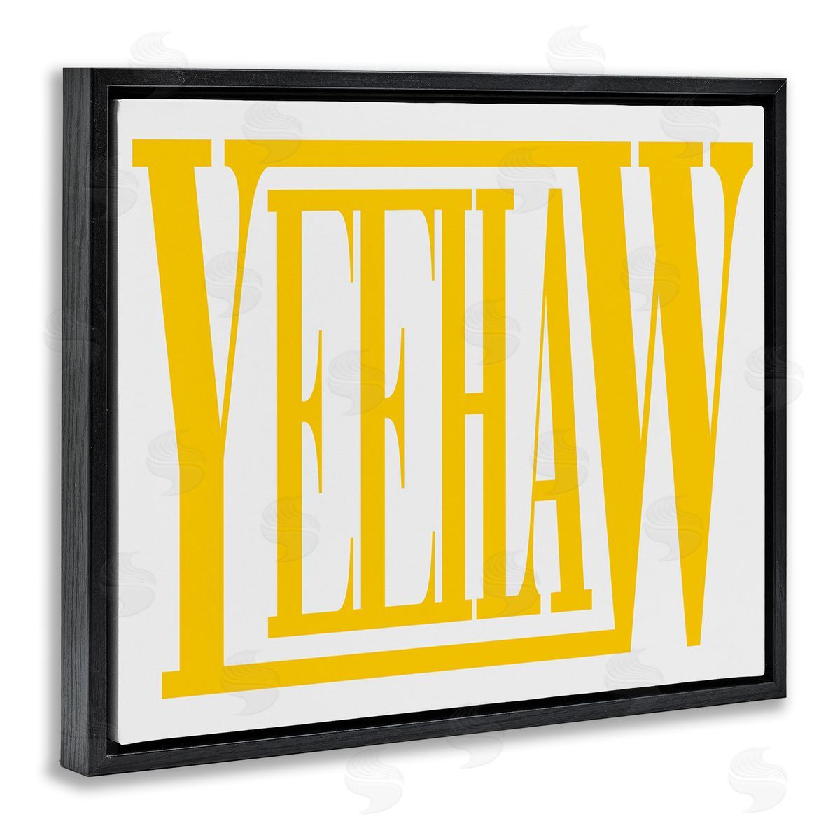 Grace Popp Yeehaw Yellow Typography