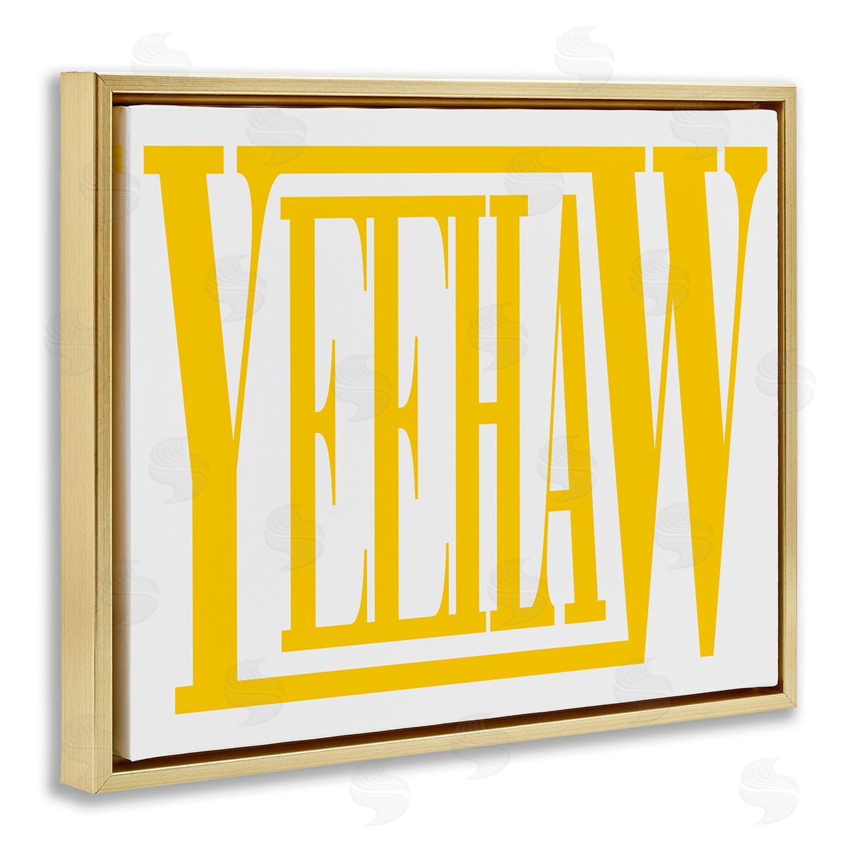 Grace Popp Yeehaw Yellow Typography