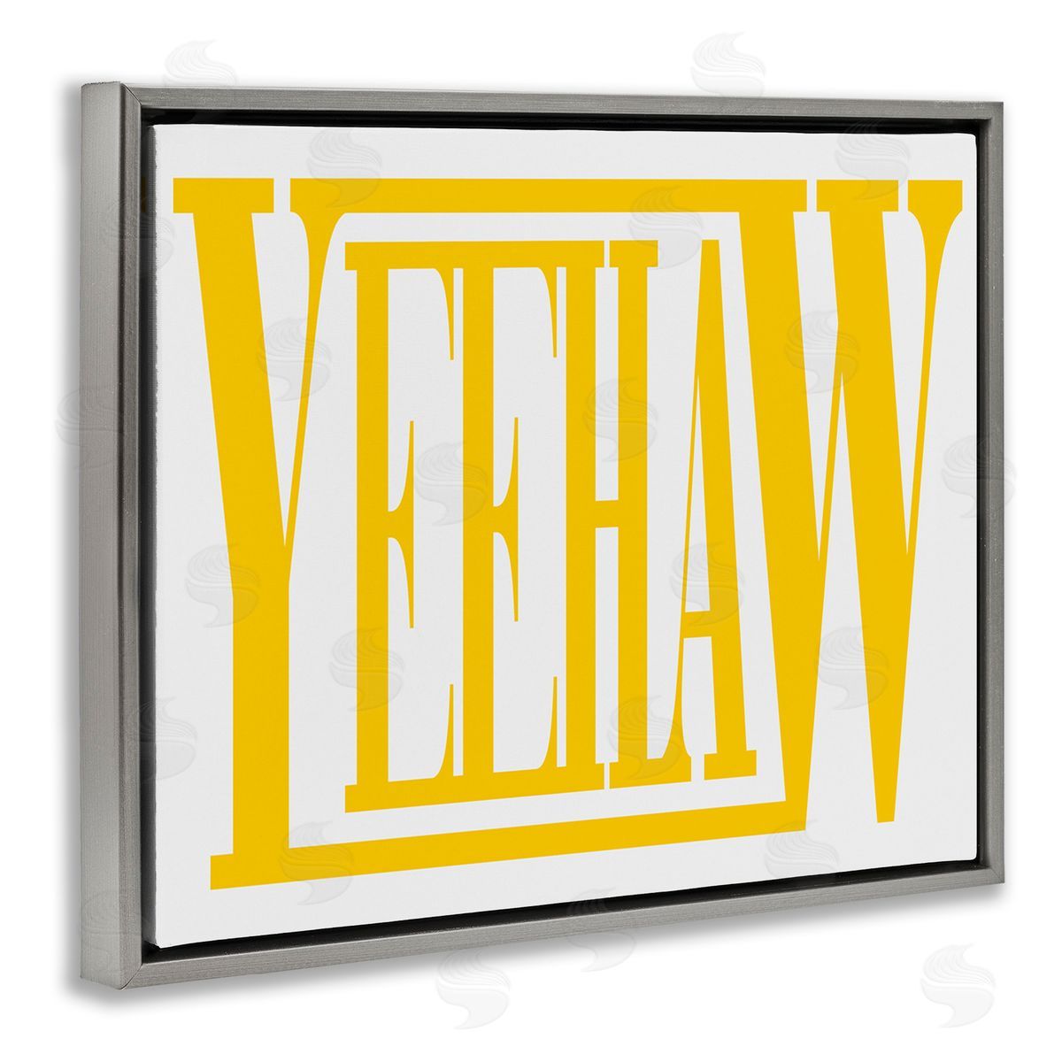 Grace Popp Yeehaw Yellow Typography