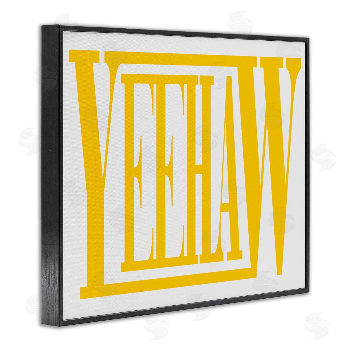 Grace Popp Yeehaw Yellow Typography