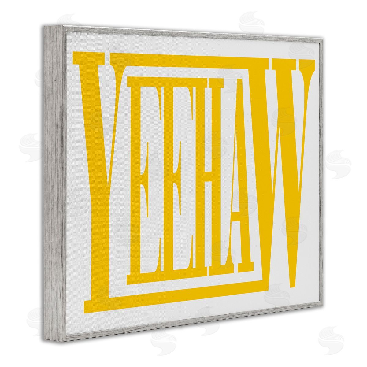Grace Popp Yeehaw Yellow Typography