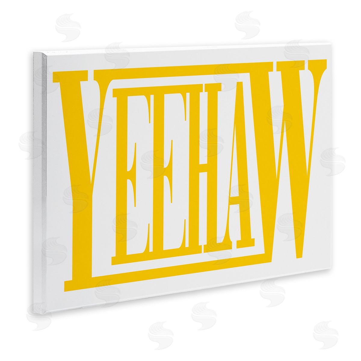 Grace Popp Yeehaw Yellow Typography