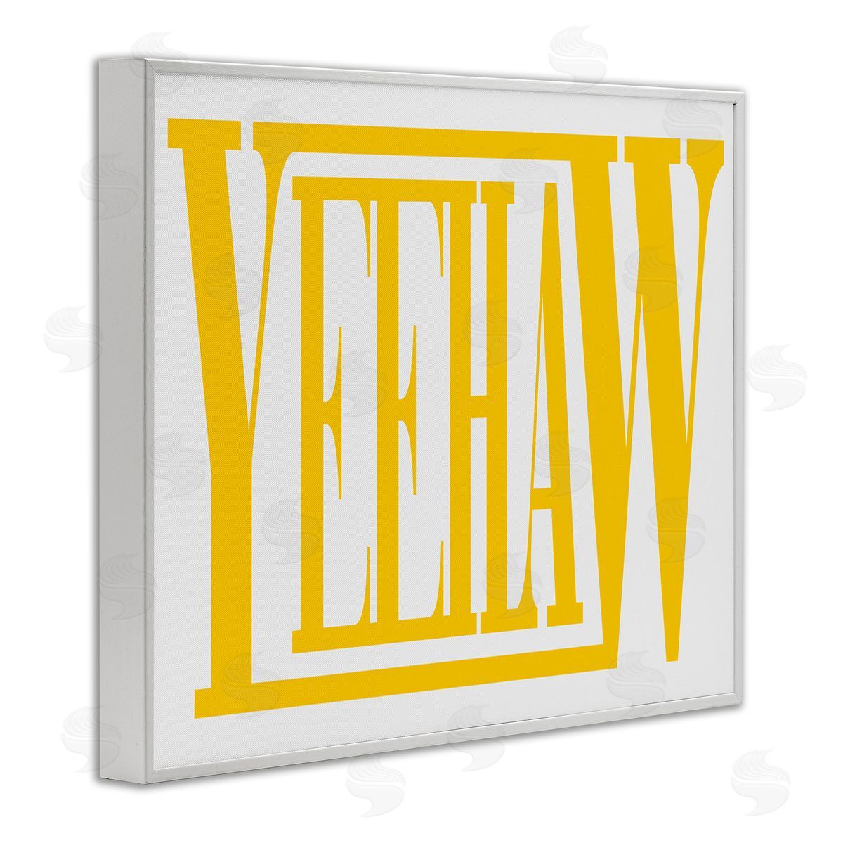 Grace Popp Yeehaw Yellow Typography