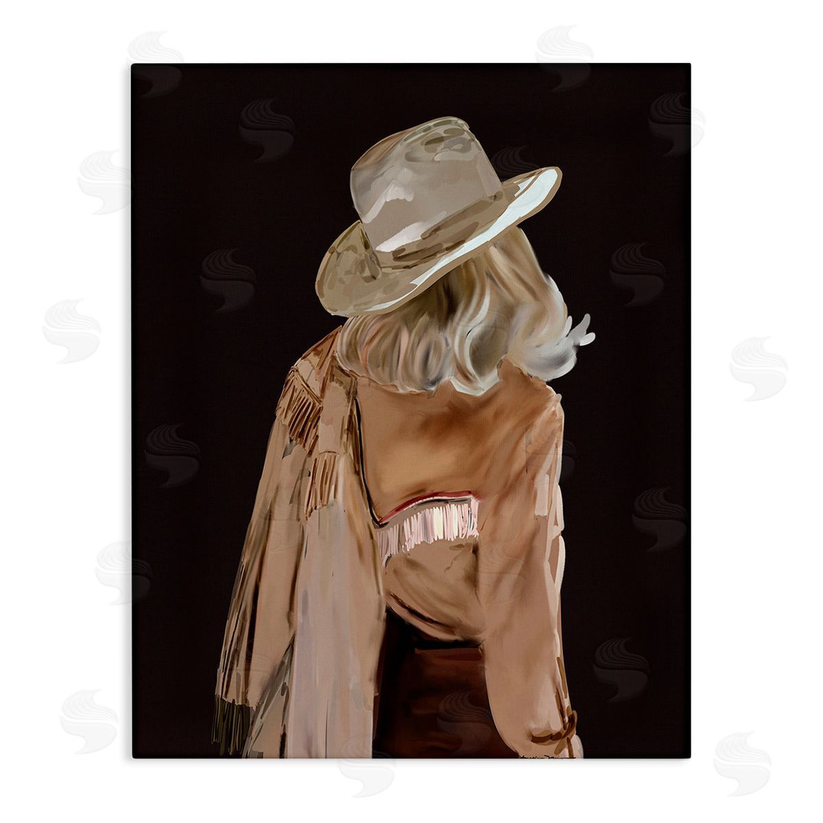 Amelia Noyes Abstract Southwestern Cowgirl