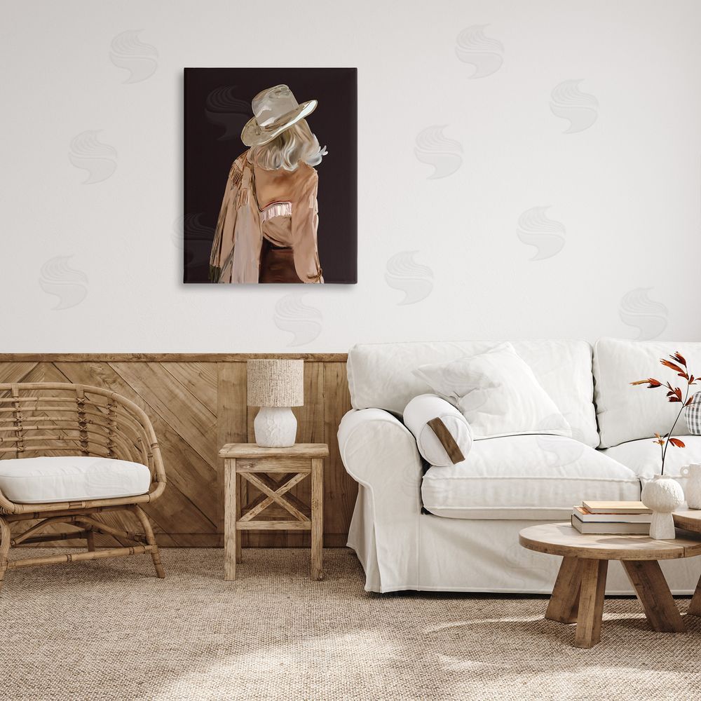 Amelia Noyes Abstract Southwestern Cowgirl