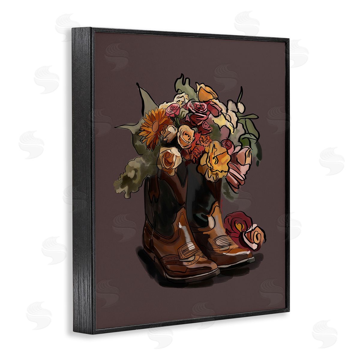 Amelia Noyes Modern Floral Boot Bouquet