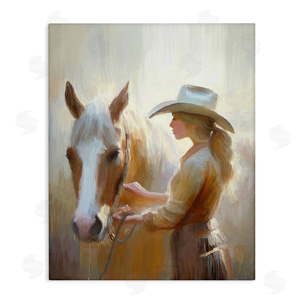 Ramona Murdock Sunlit Cowgirl & Horse