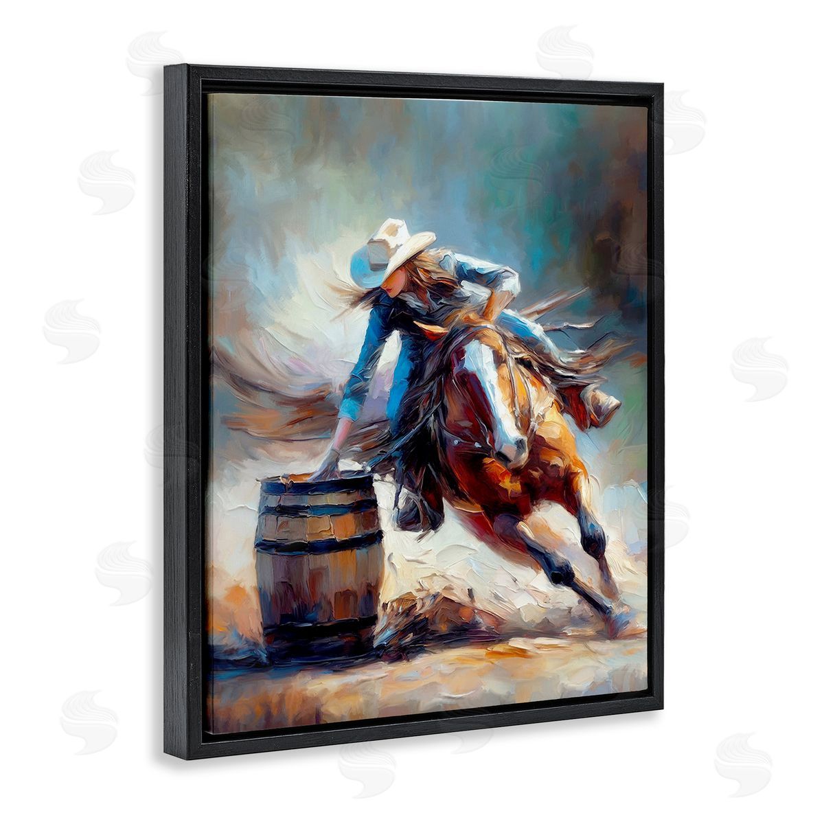 Ramona Murdock Racing Rodeo Cowgirl