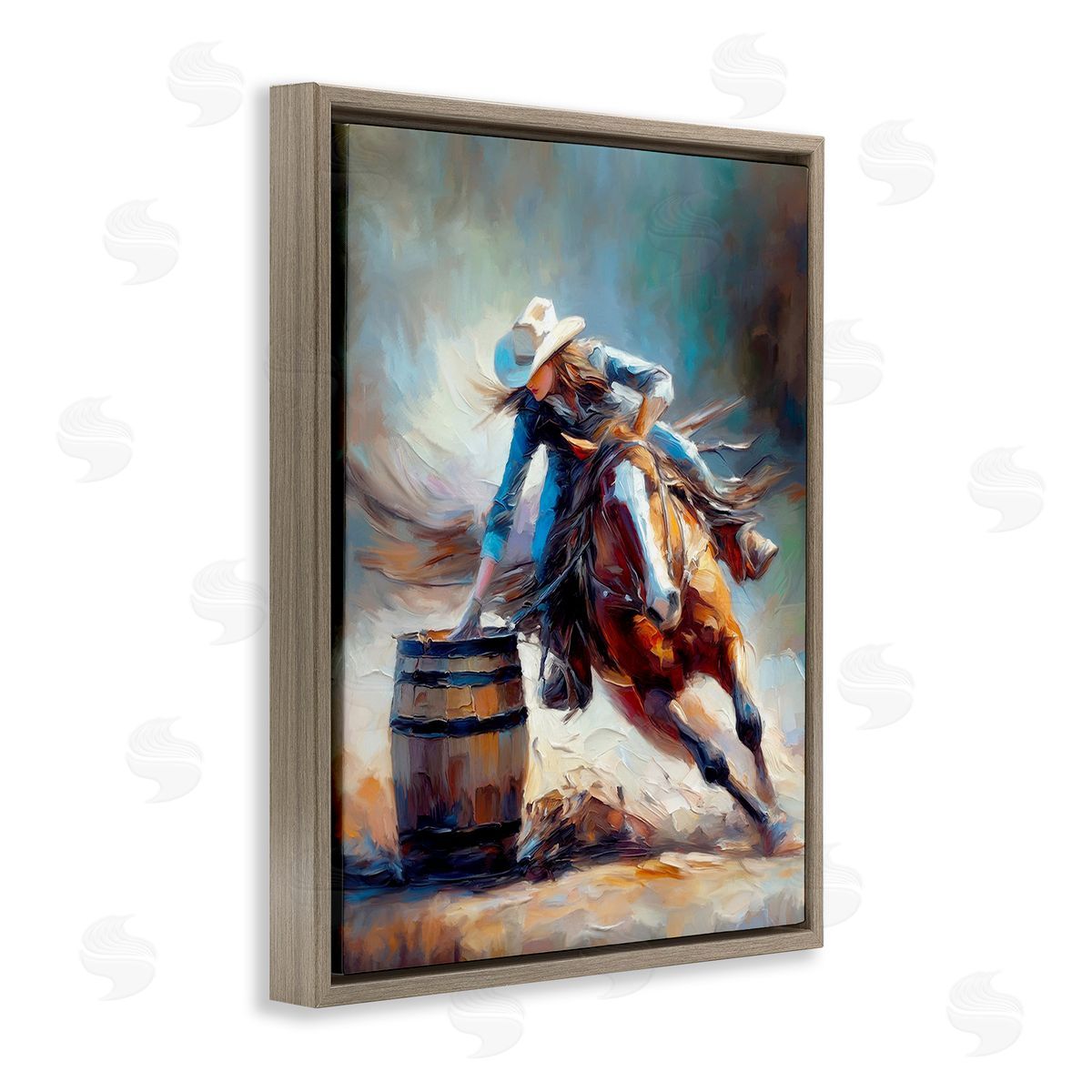 Ramona Murdock Racing Rodeo Cowgirl