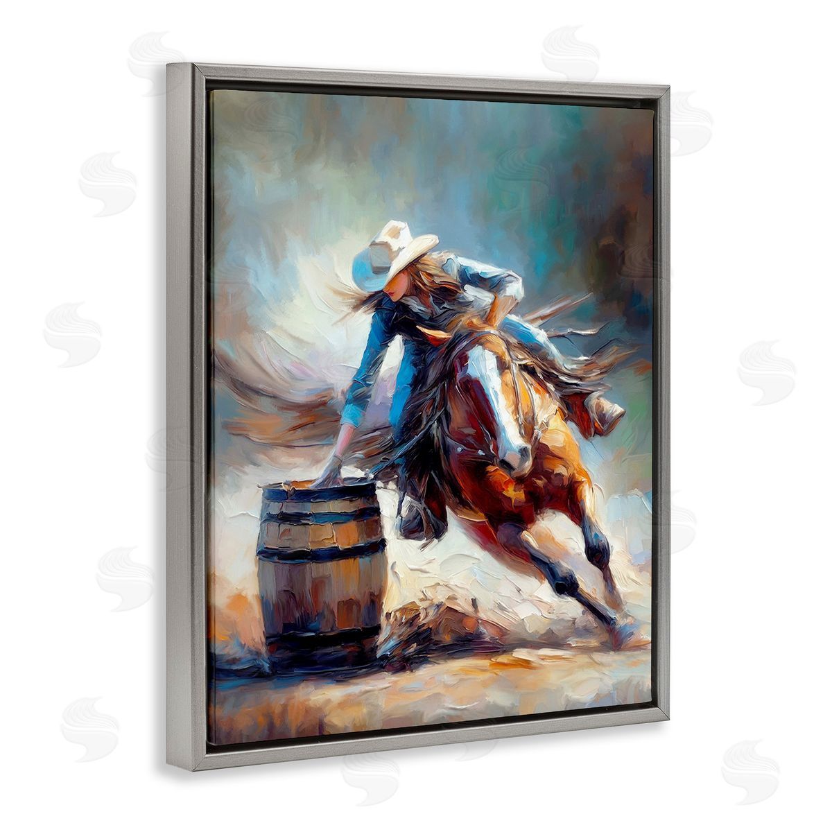 Ramona Murdock Racing Rodeo Cowgirl