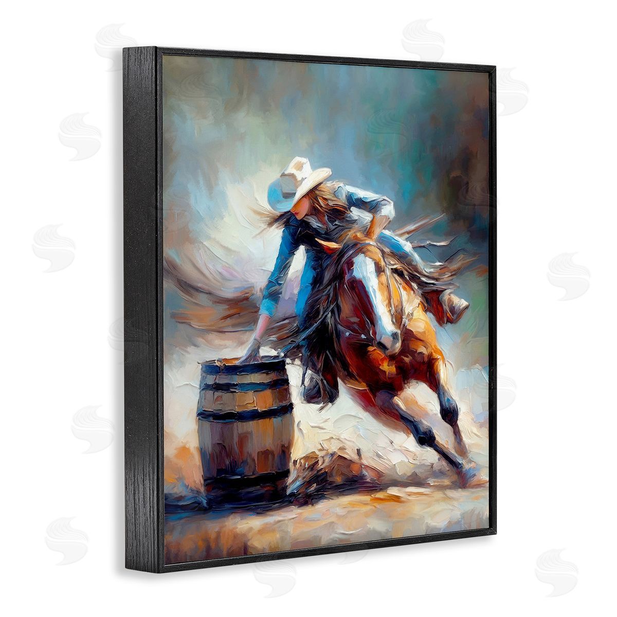 Ramona Murdock Racing Rodeo Cowgirl