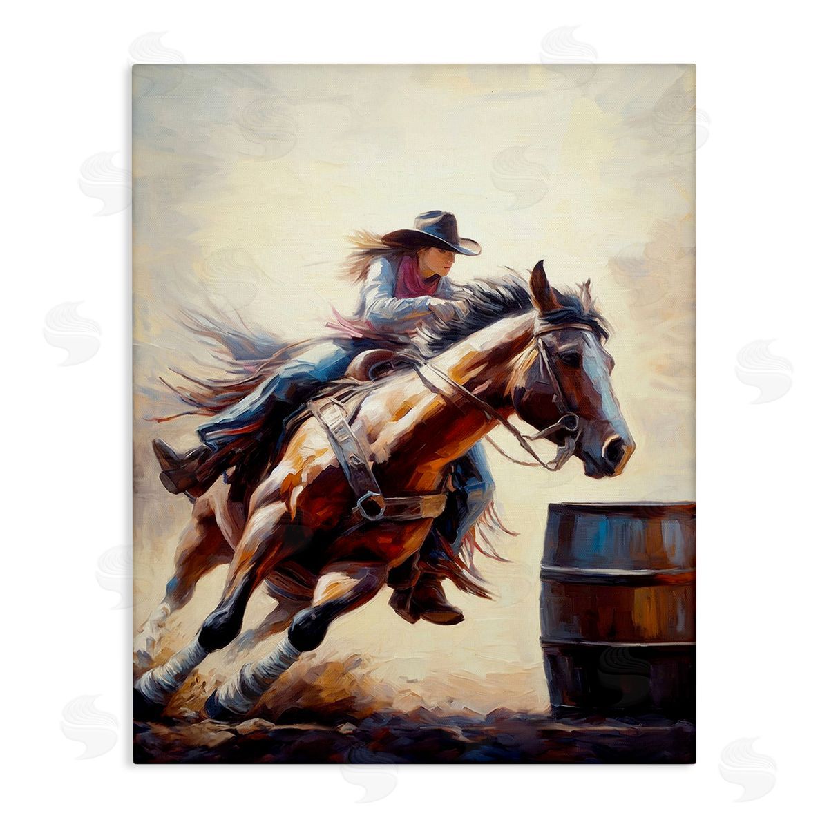 Ramona Murdock Galloping Jockey Girl
