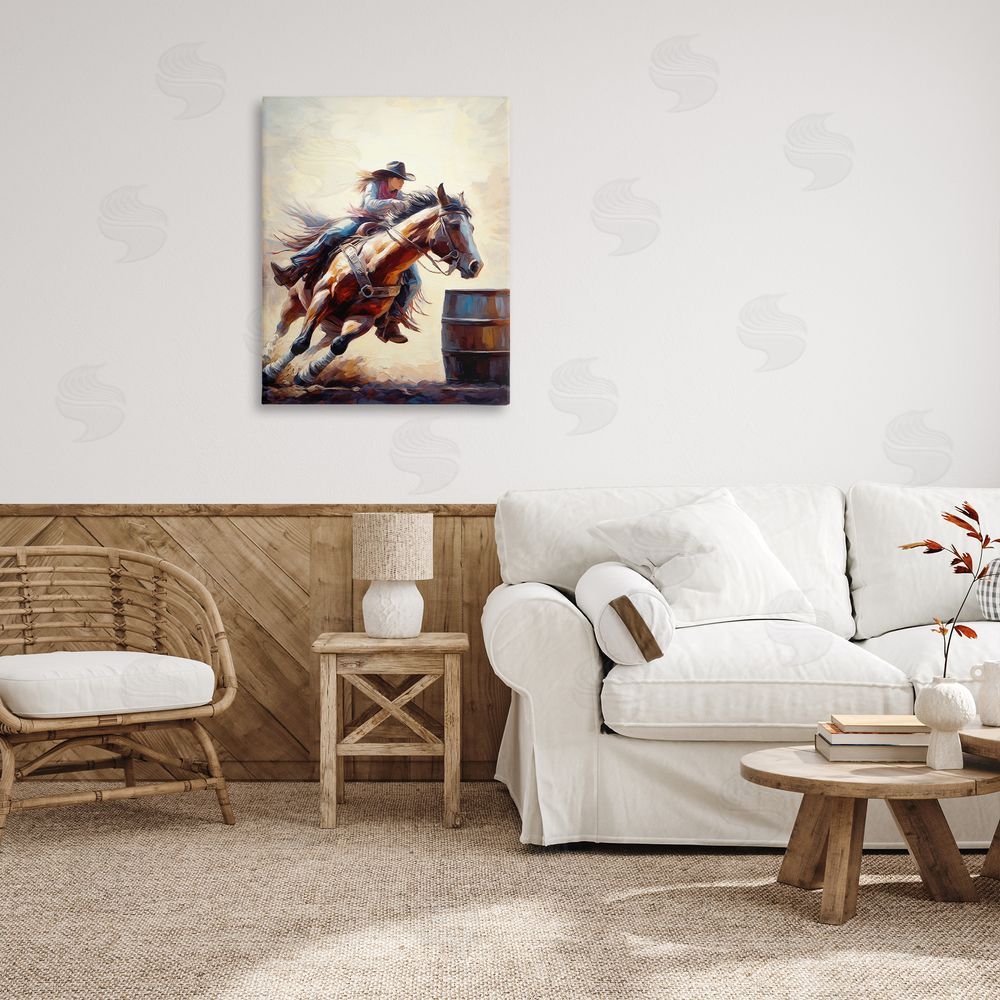 Ramona Murdock Galloping Jockey Girl