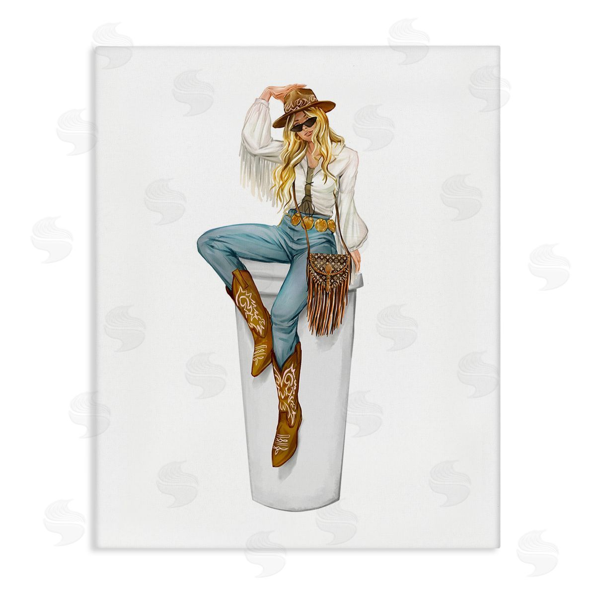 Ziwei Li Boho Cowgirl & Coffe_sidee