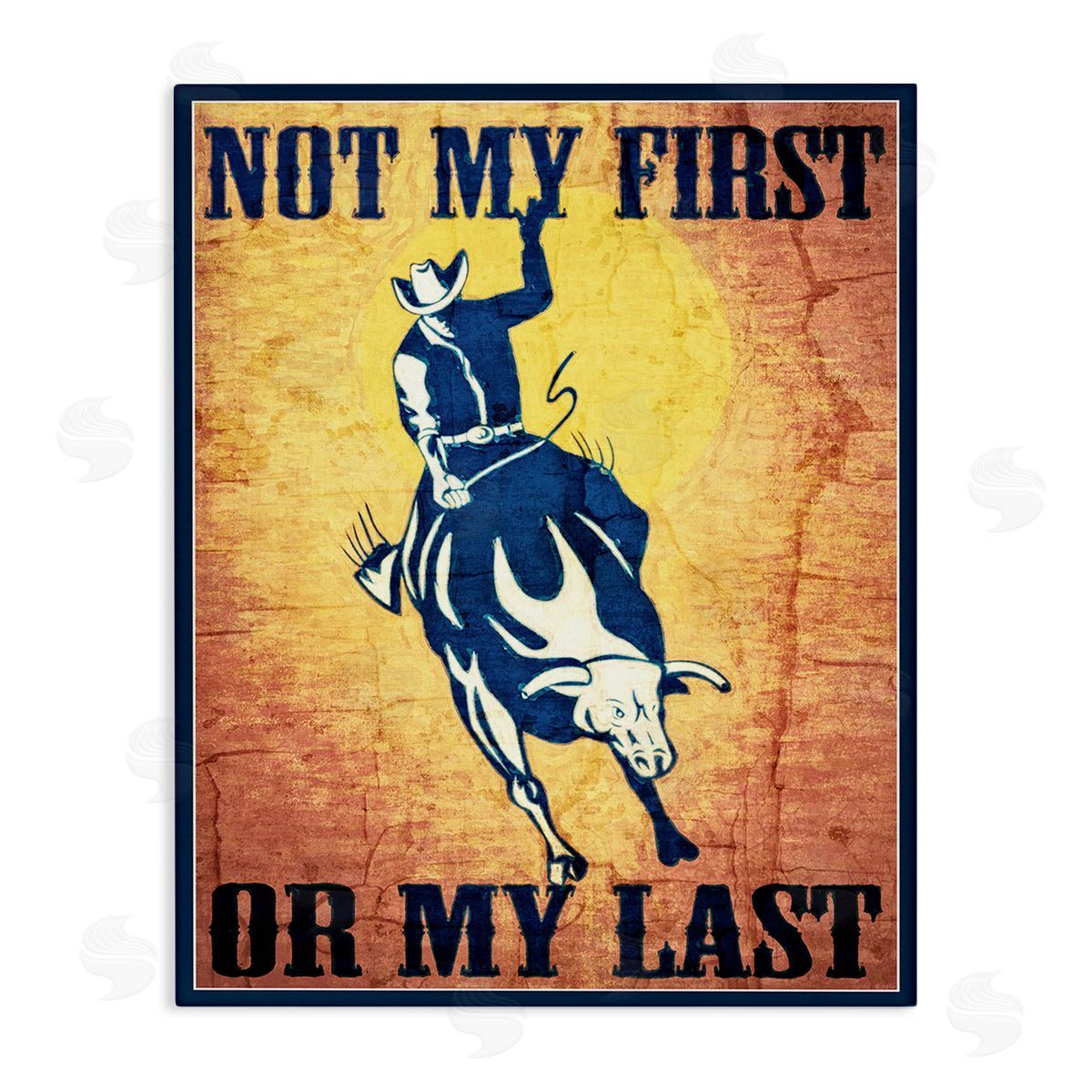Graffitee Studios Rodeo Cowboy Phrase