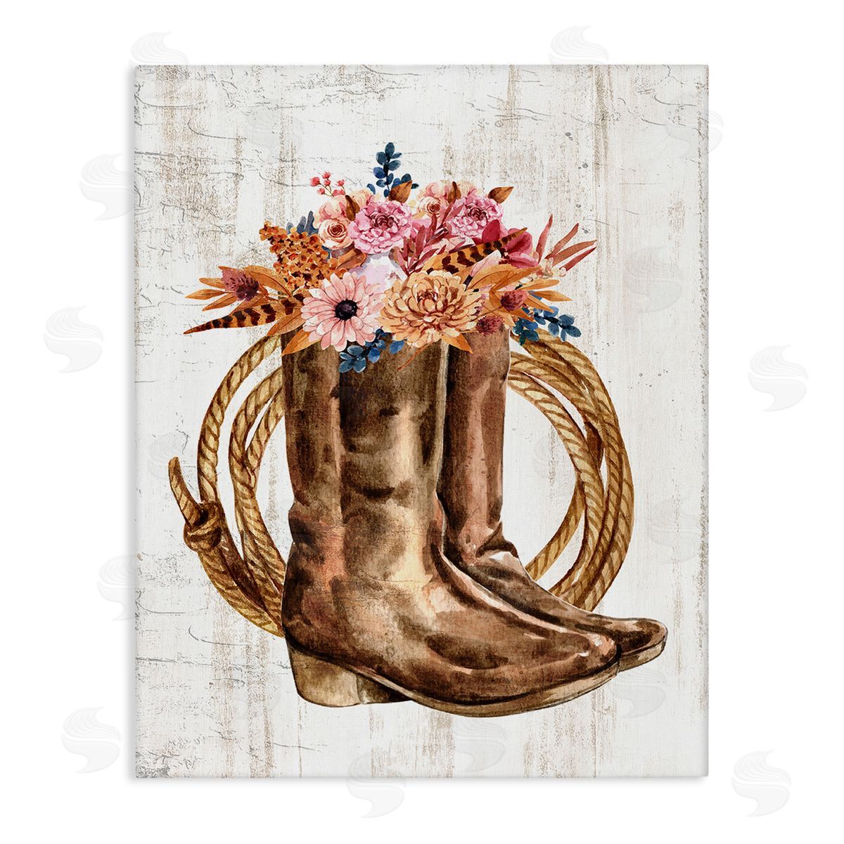 Kim Allen Shabby Chic Floral Boots