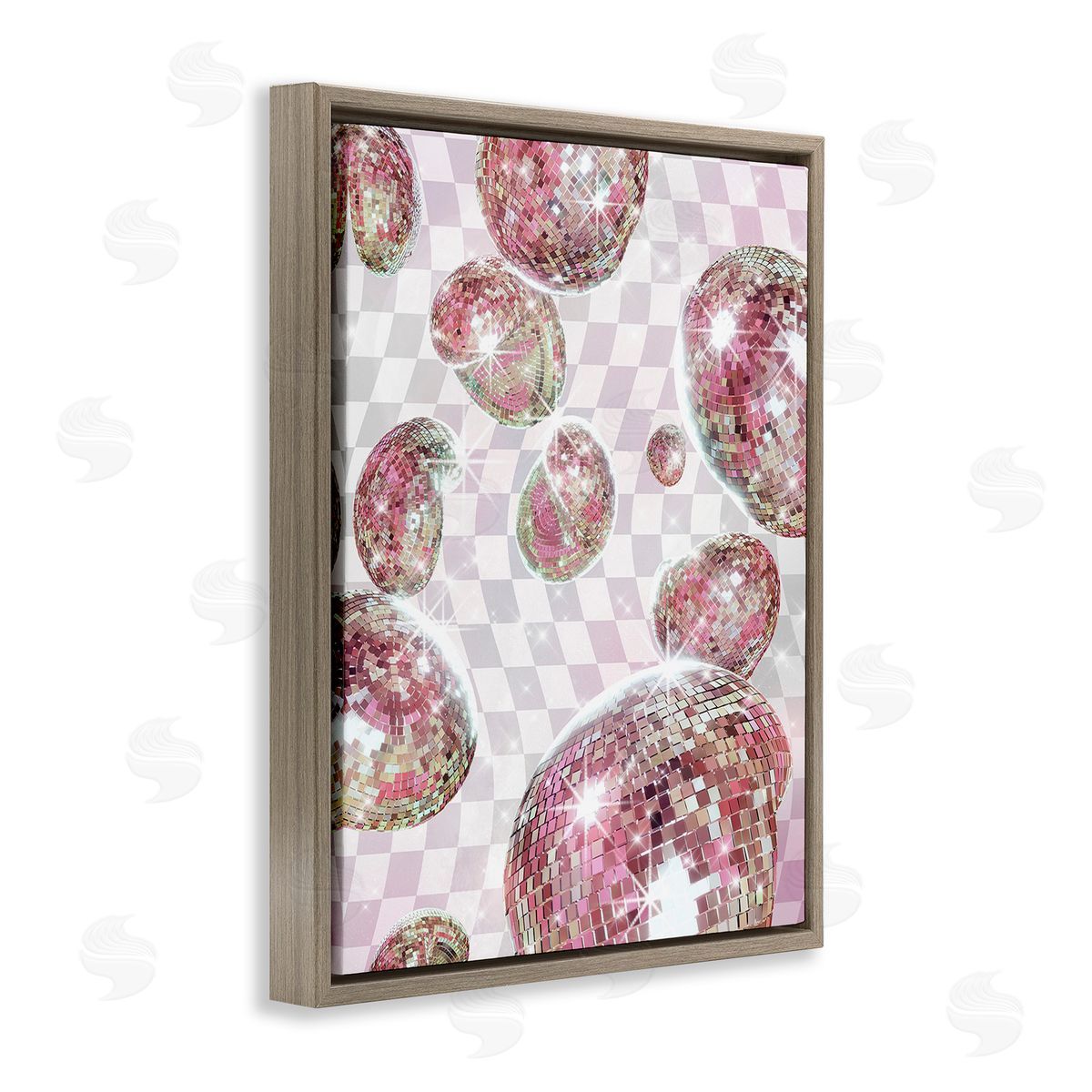 Ziwei Li Pastel Disco Ball Pattern