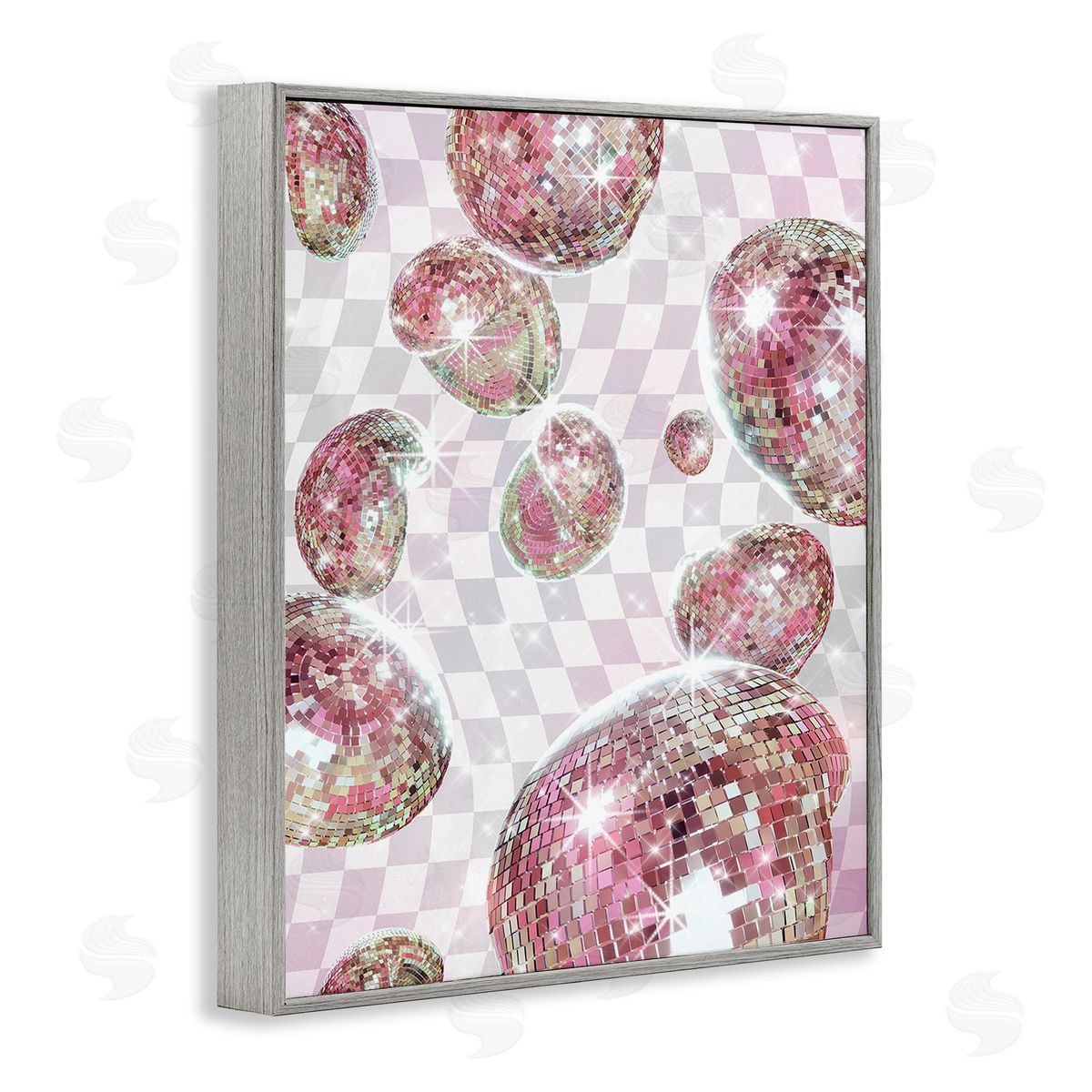 Ziwei Li Pastel Disco Ball Pattern