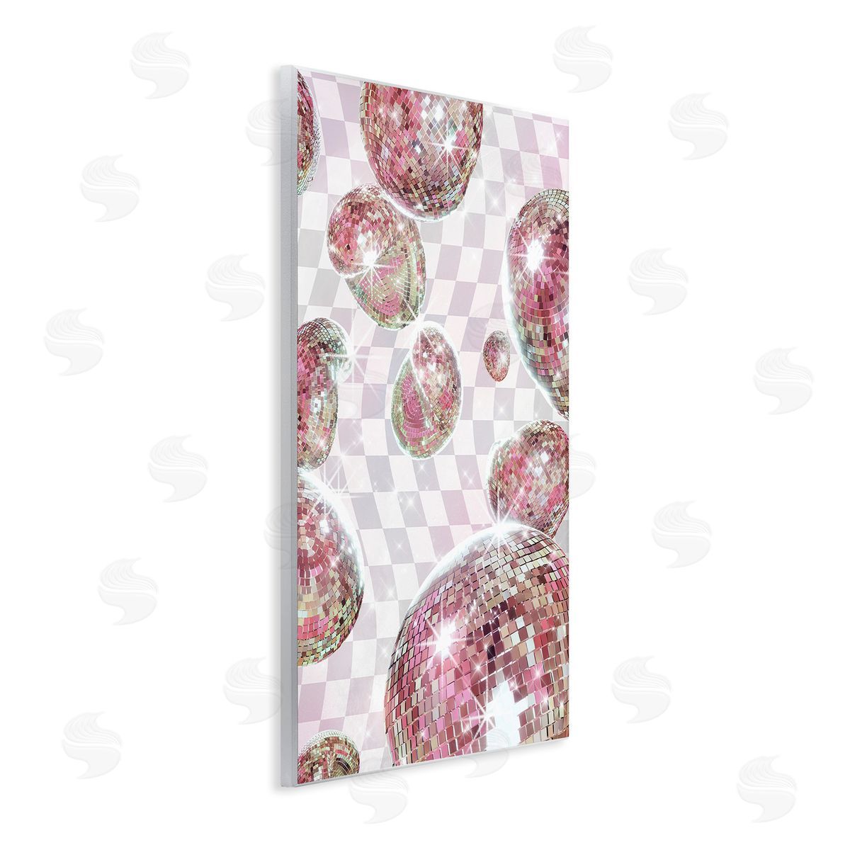 Ziwei Li Pastel Disco Ball Pattern