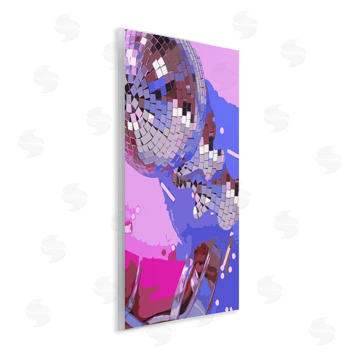 Stupell Studio Abstract Disco & Shoes