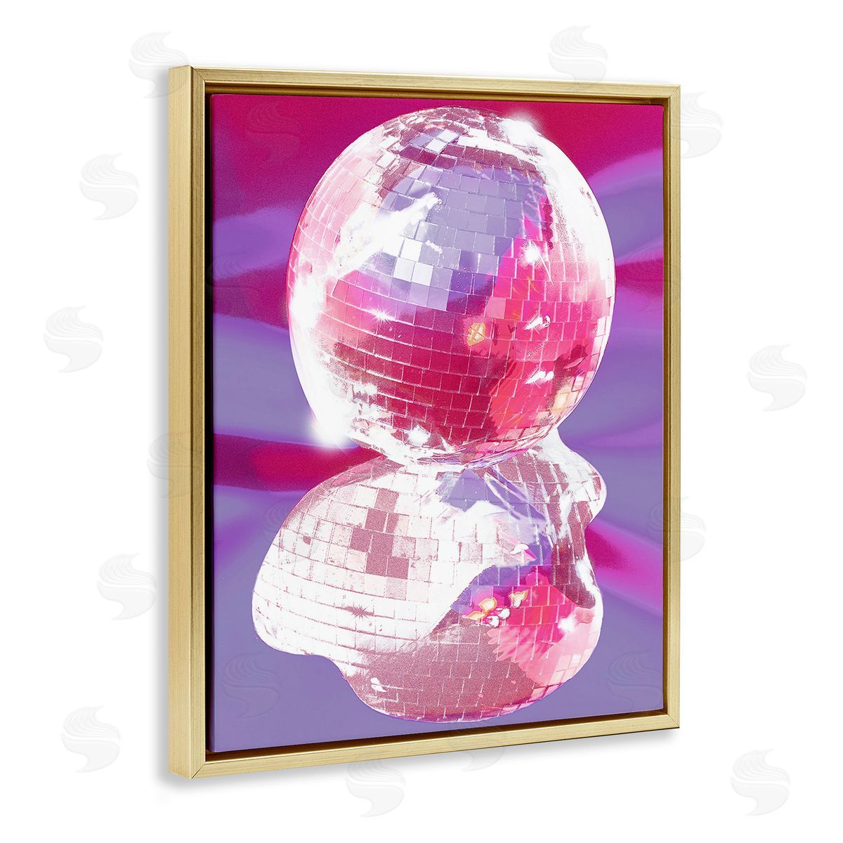 Stupell Studio Melting Disco Abstraction