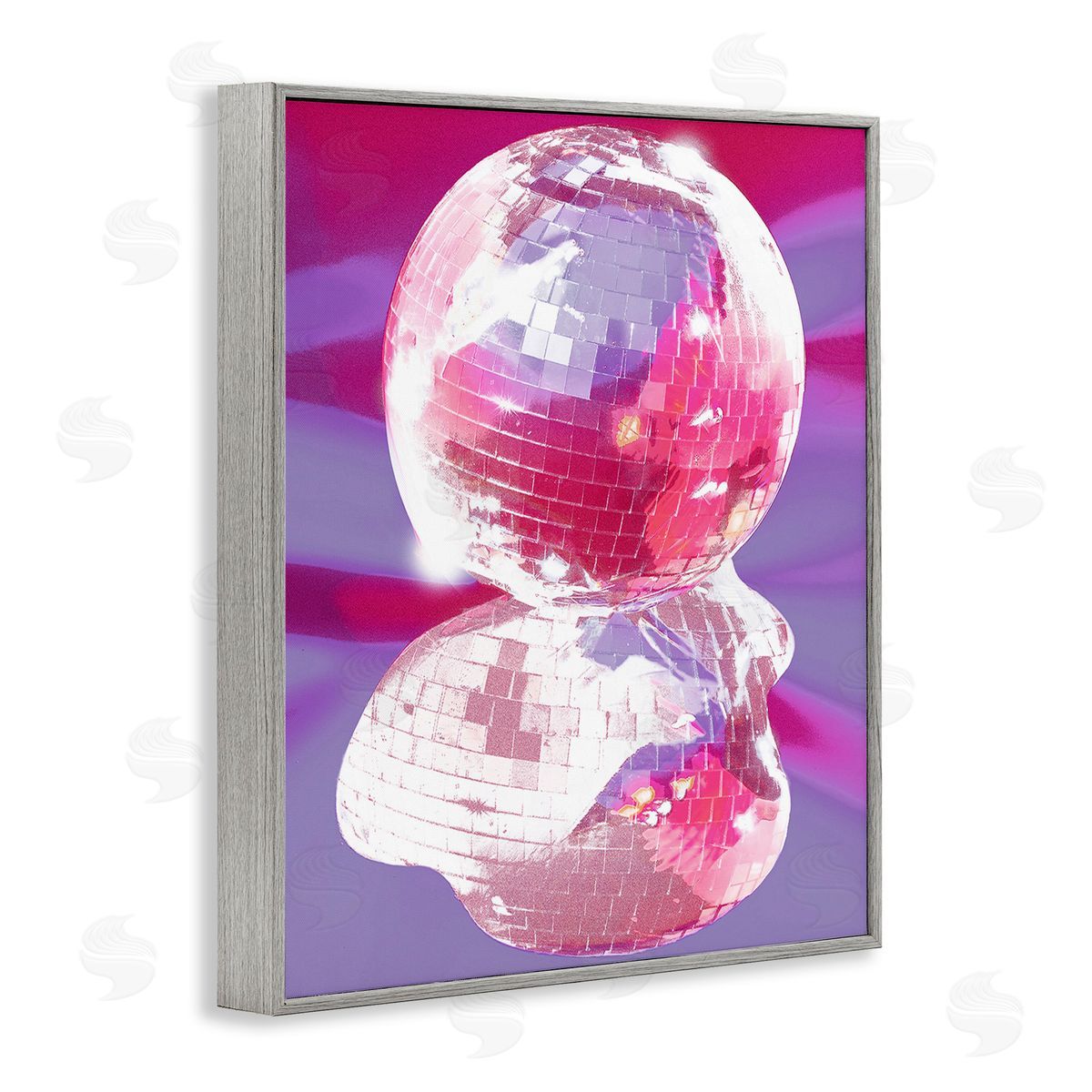Stupell Studio Melting Disco Abstraction