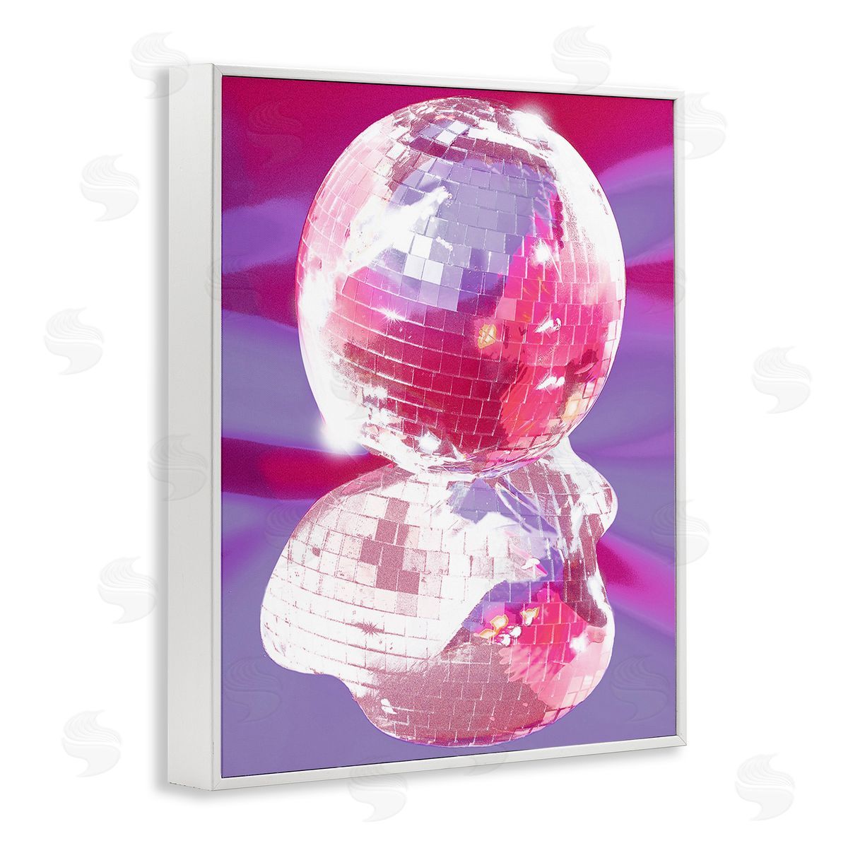 Stupell Studio Melting Disco Abstraction