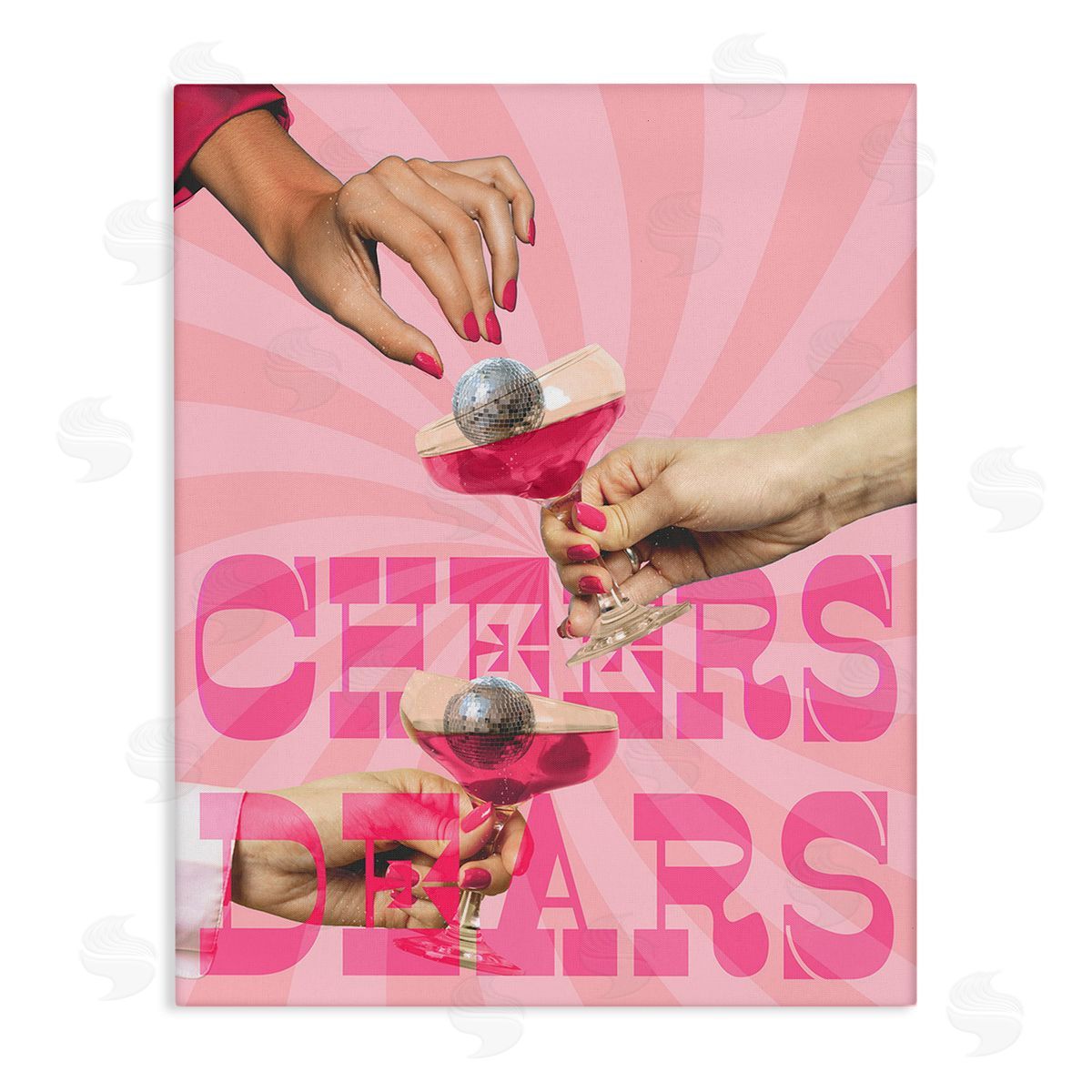 Stupell Studio Groovy Cheers Dears