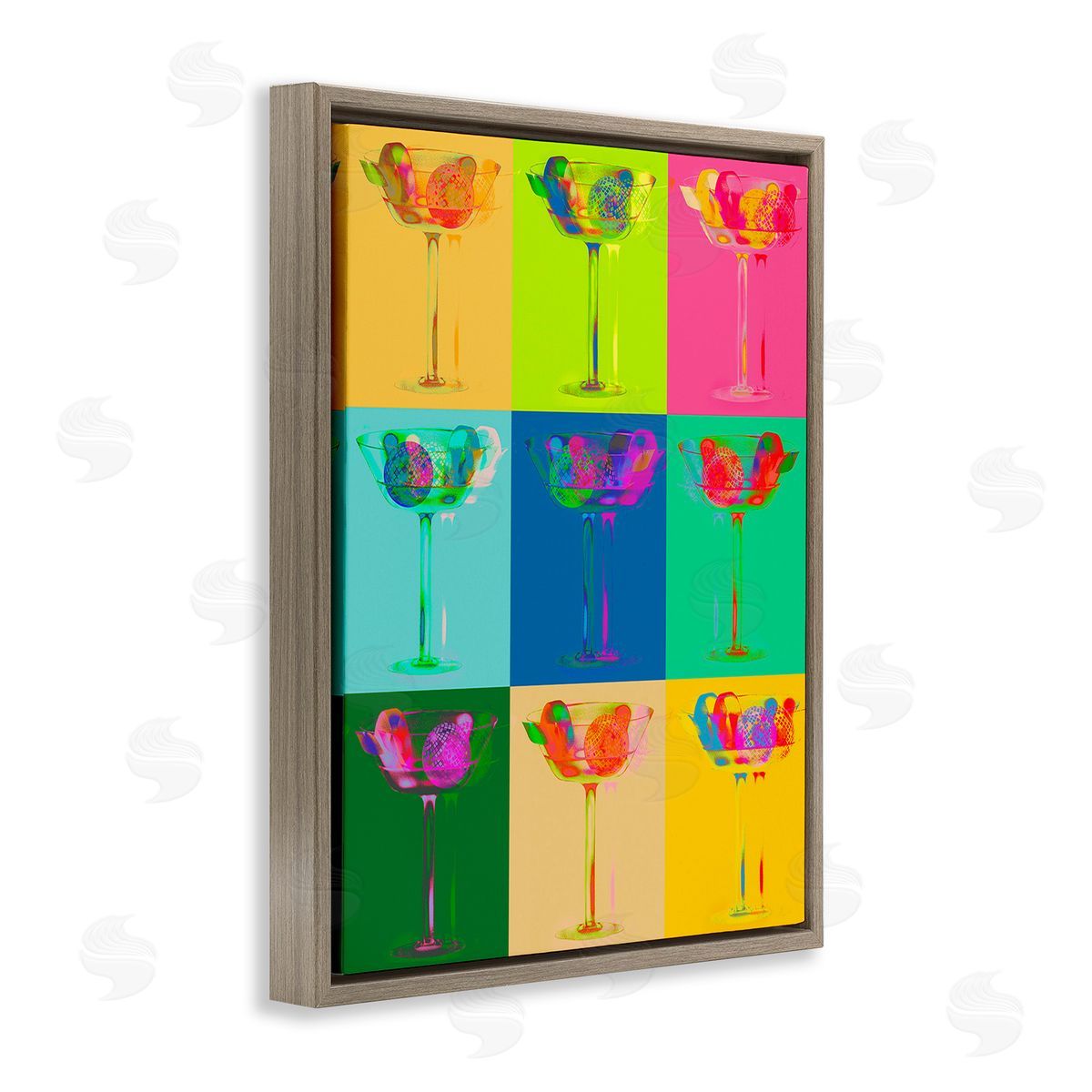 Stupell Studio Vivid Cocktail Abstraction