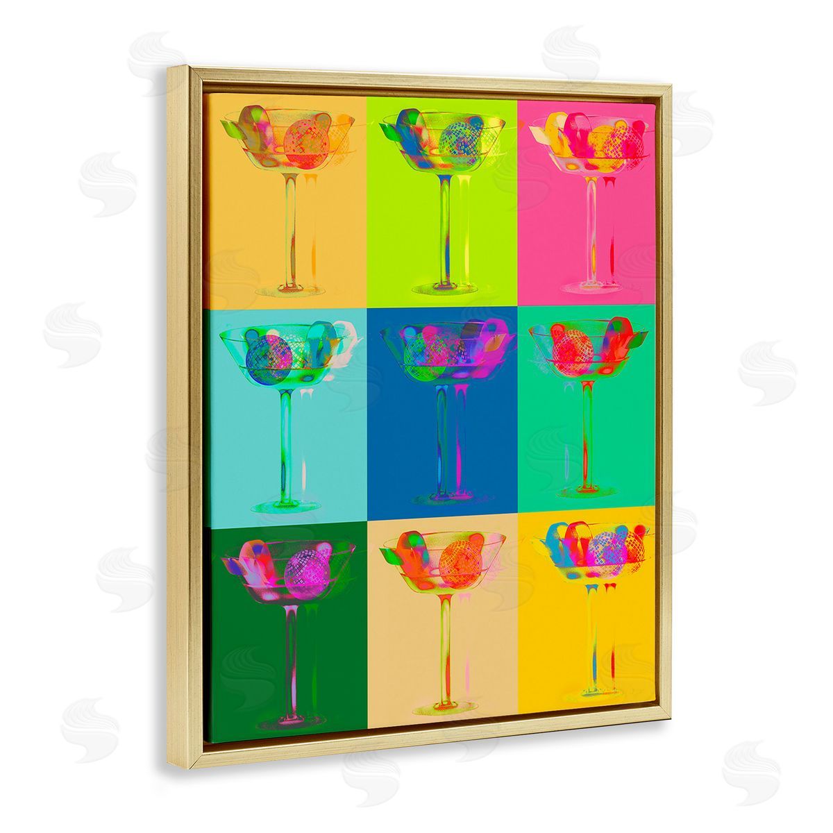 Stupell Studio Vivid Cocktail Abstraction