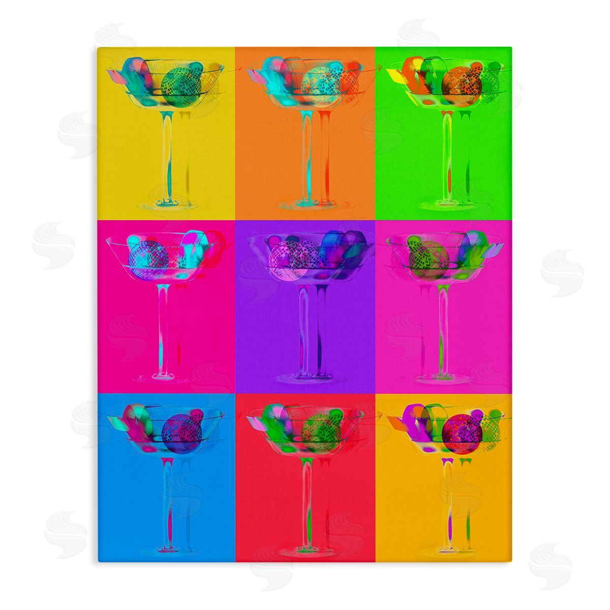 Stupell Studio Pop Style Martinis