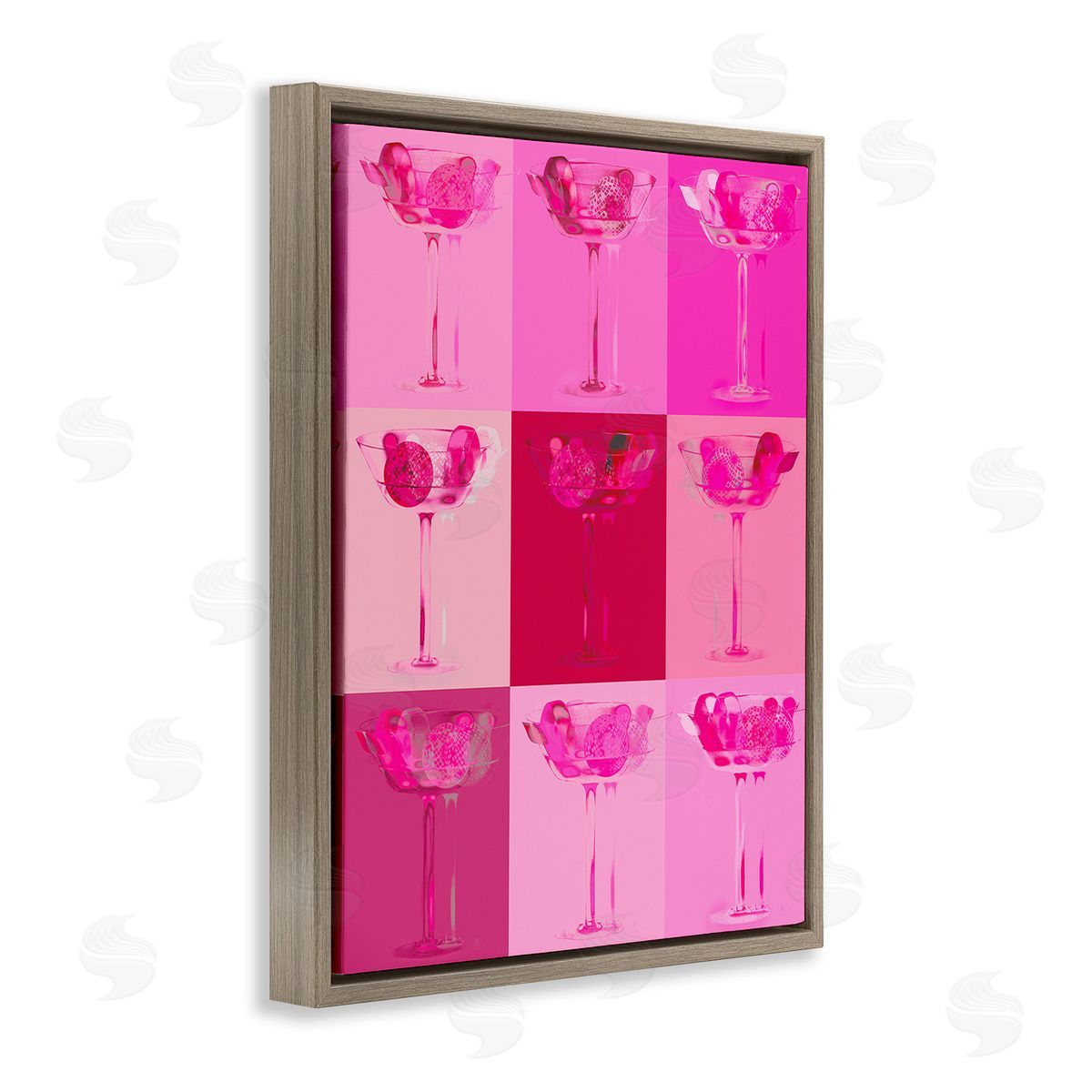Stupell Studio Pink Abstract Drinks