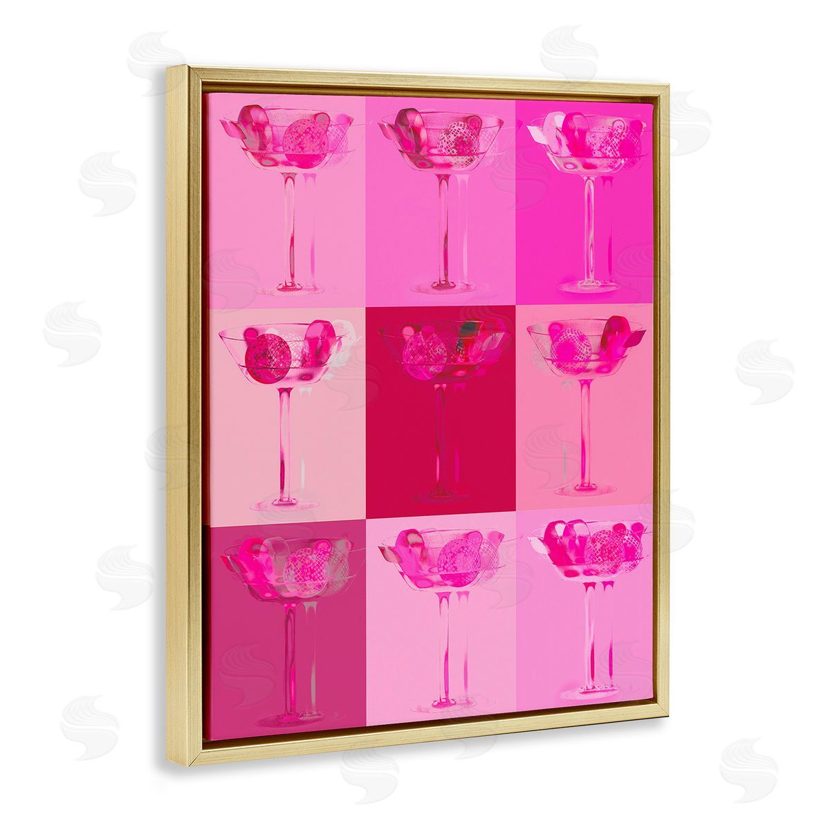 Stupell Studio Pink Abstract Drinks