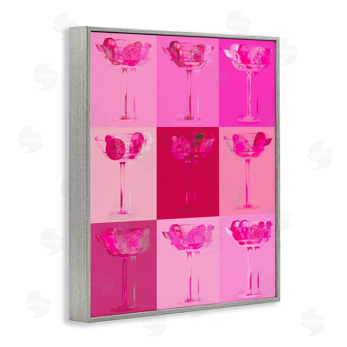 Stupell Studio Pink Abstract Drinks