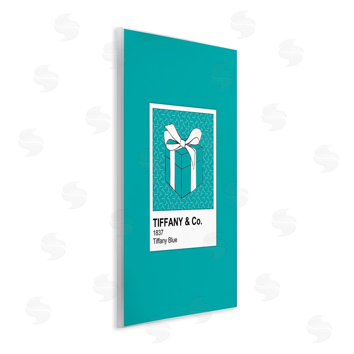 Martina Pavlova Blue Fashion Hue Wooden Wall Plaque Art Print