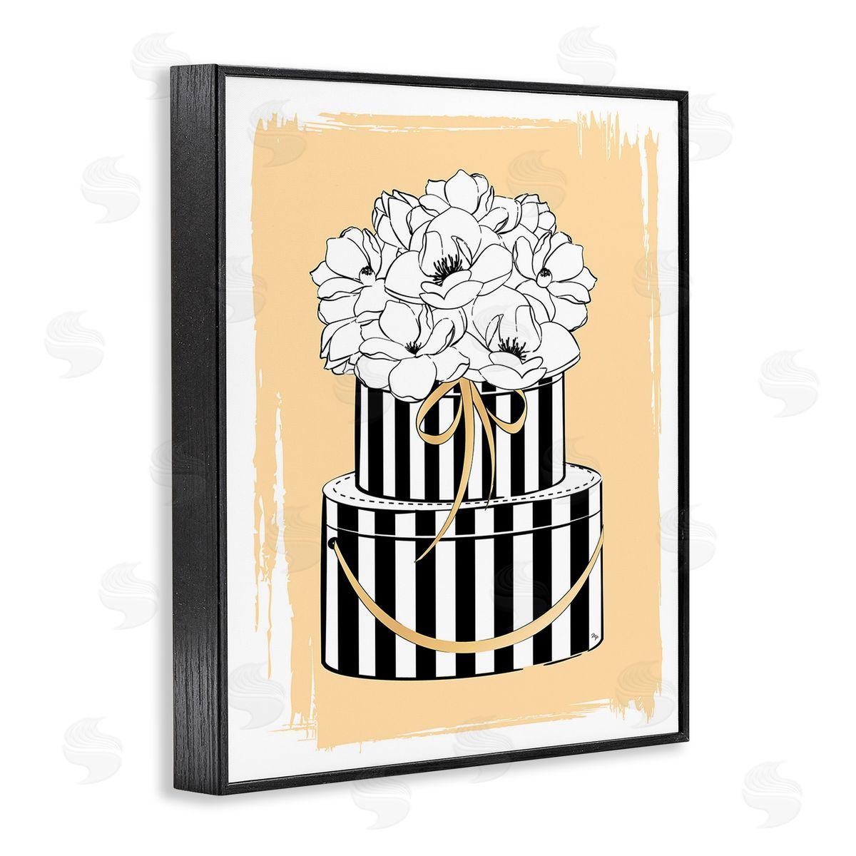 Martina Pavlova Glam Accessory Boxes Black Framed Giclee Wall Art Print