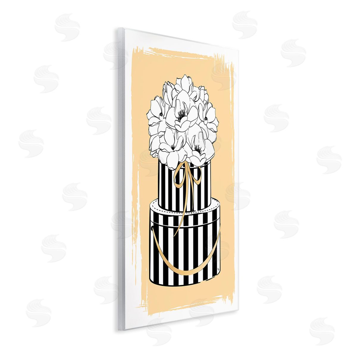 Martina Pavlova Glam Accessory Boxes Wooden Wall Plaque Art Print