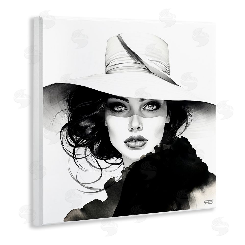 RB Intense Glam Gaze Wooden Wall Plaque Art Print