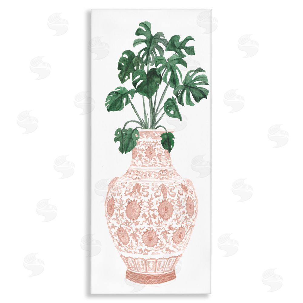 Melissa Wang Monstera with Ornate Vase