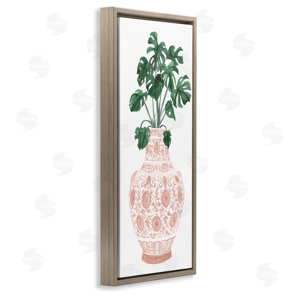 Melissa Wang Monstera with Ornate Vase