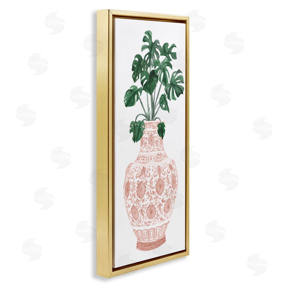 Melissa Wang Monstera with Ornate Vase