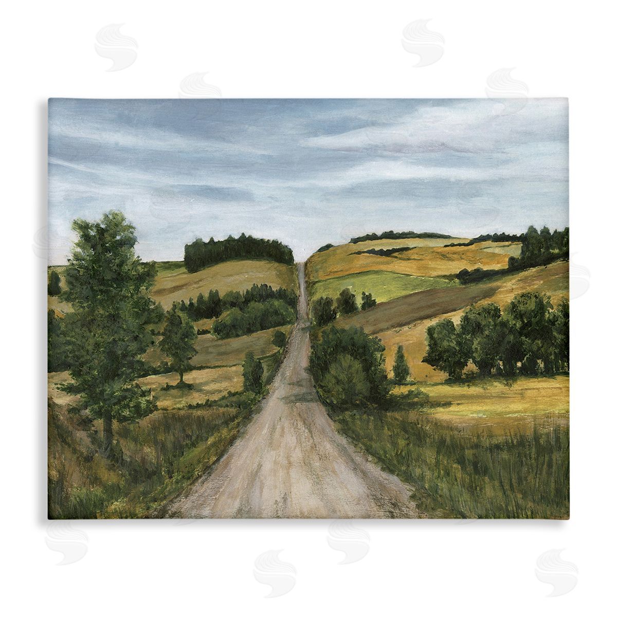 Michael Willett Receding Country Path Canvas Wall Art Print