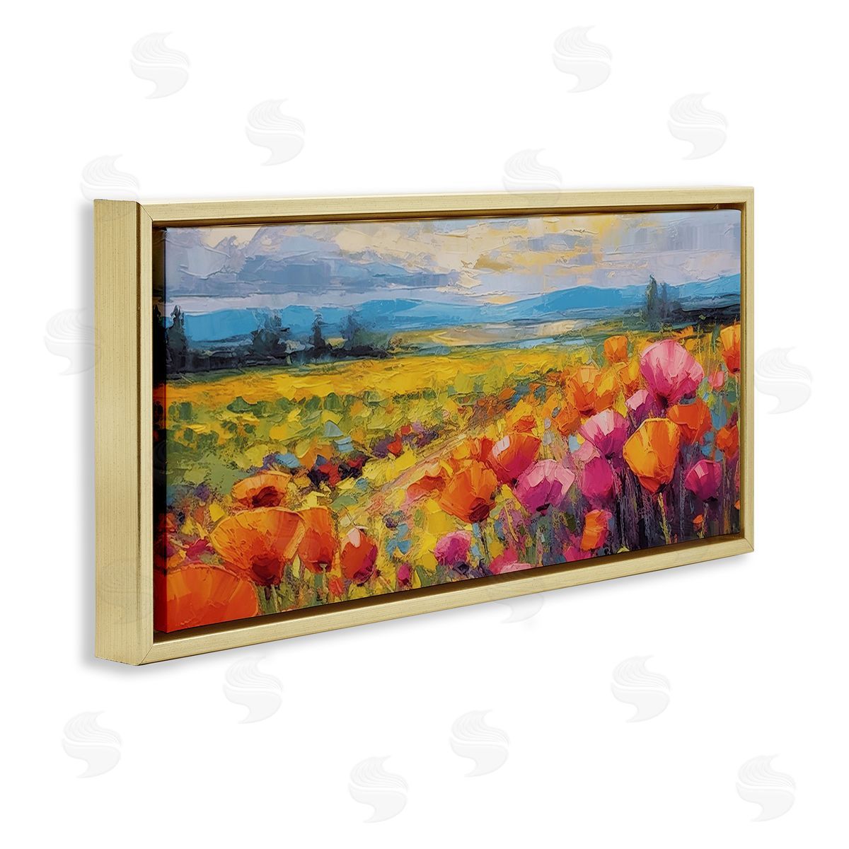 Gina Kelly Bright Tulips Landscape