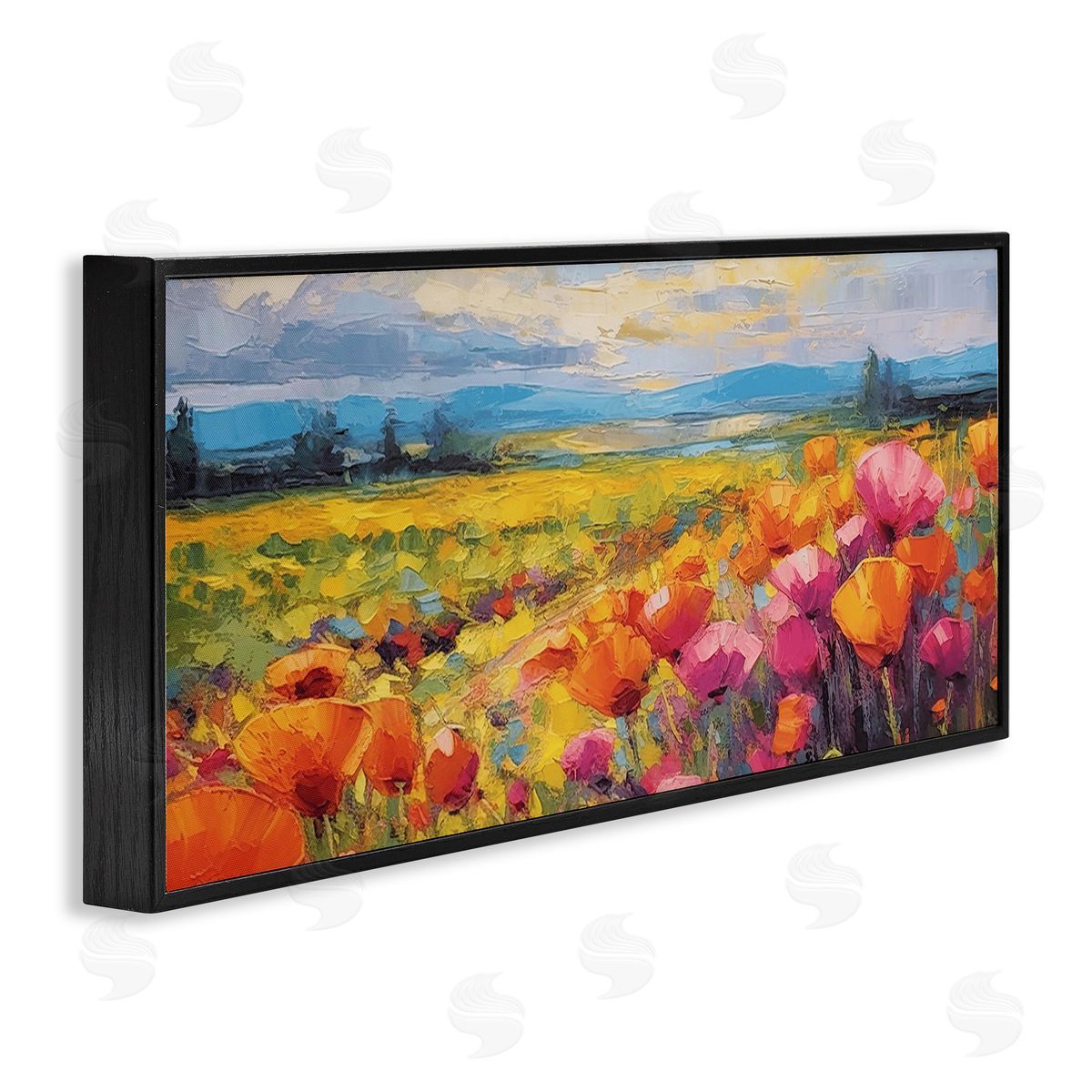 Gina Kelly Bright Tulips Landscape