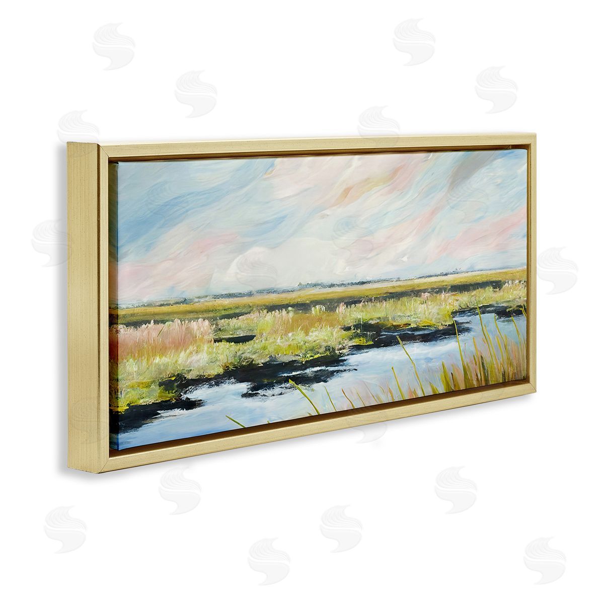 Gina Kelly River with Pastel Sky